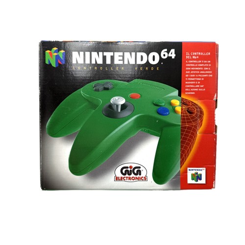 Manette nintendo green - manette, 64