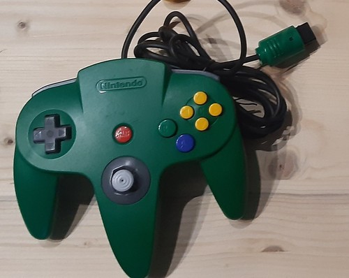 N64 gamepad verde