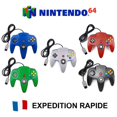 Manette nintendo n64 - manette, 64