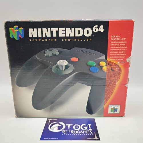 Nintendo controller black - nintendo, 64